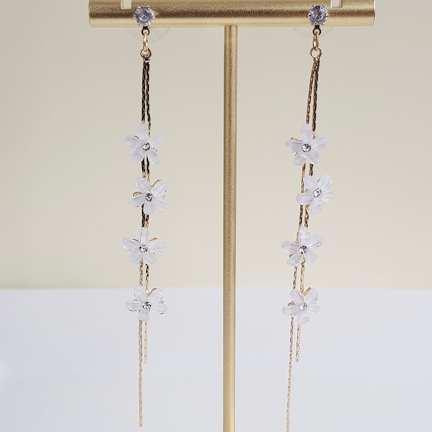 Flower Drop Earrings