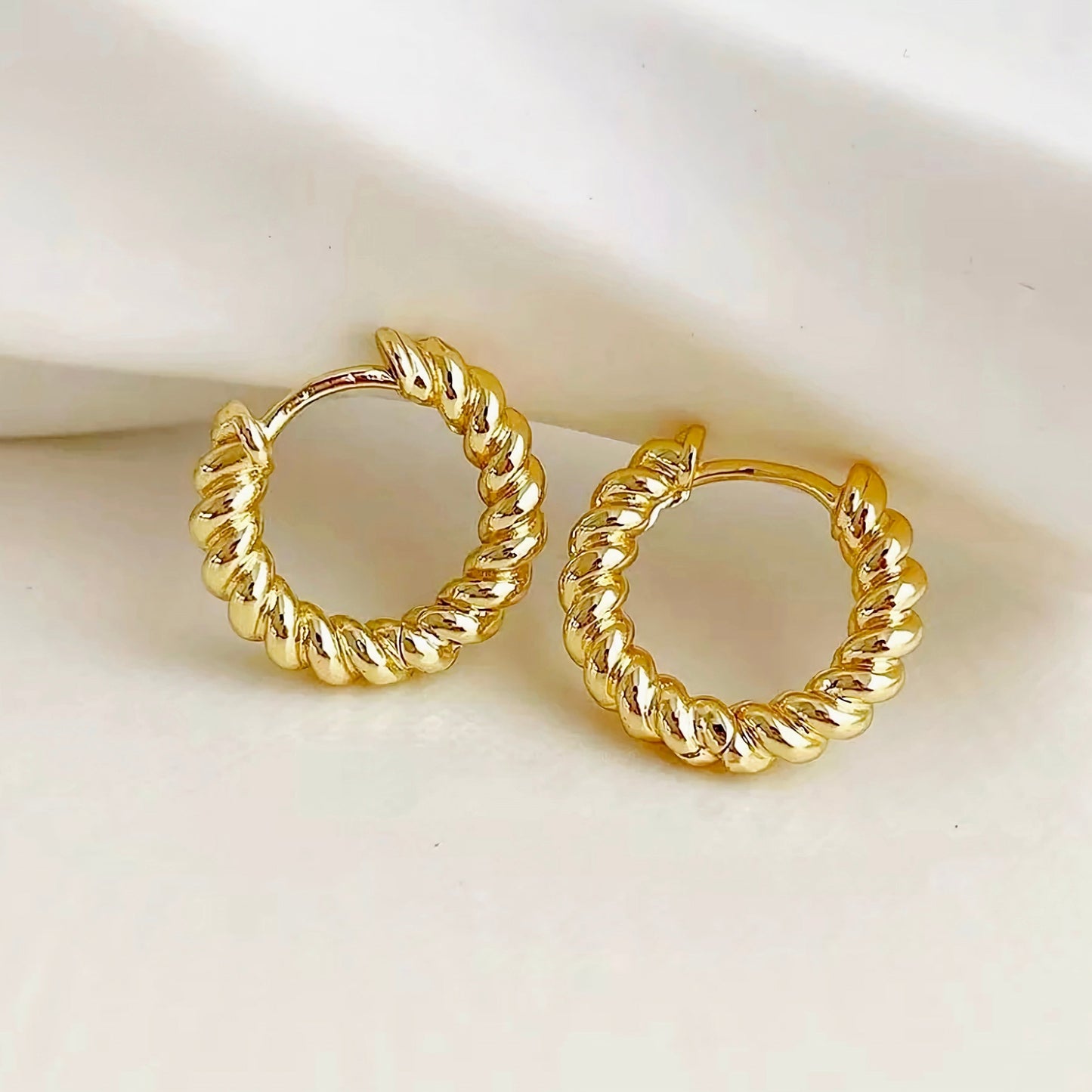 Twisted Wire Hoops