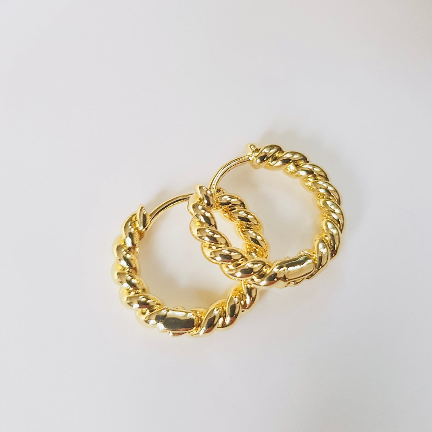 Twisted Wire Hoops