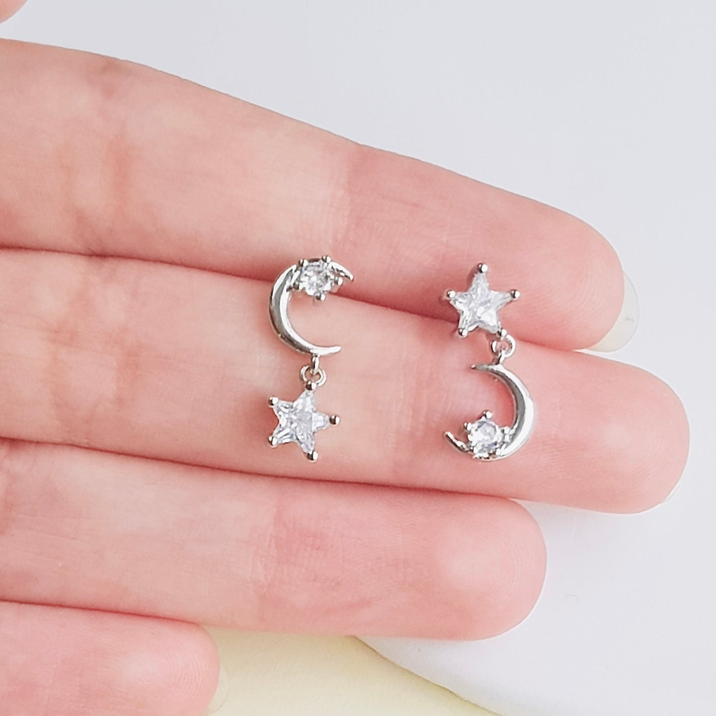 Moon Star earrings