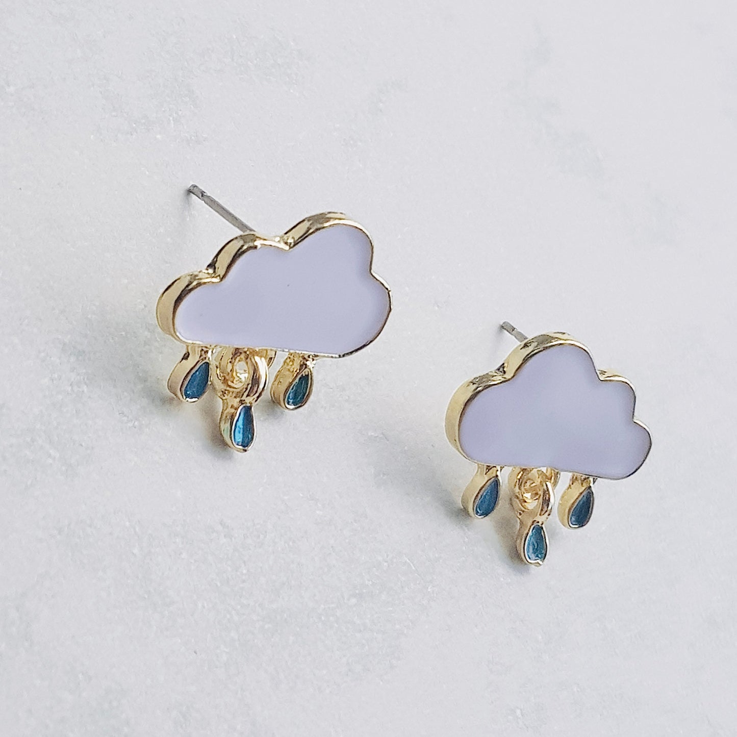 Rain Cloud Earring