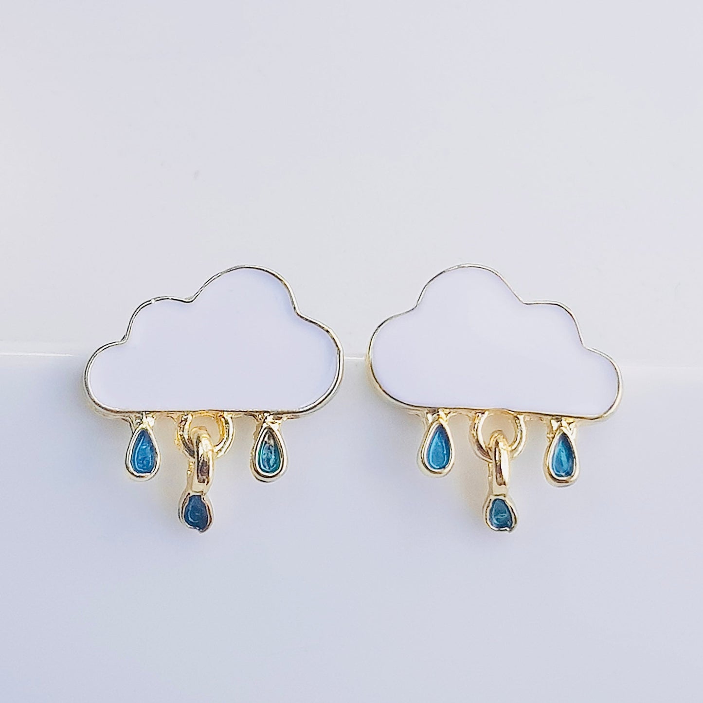 Rain Cloud Earring