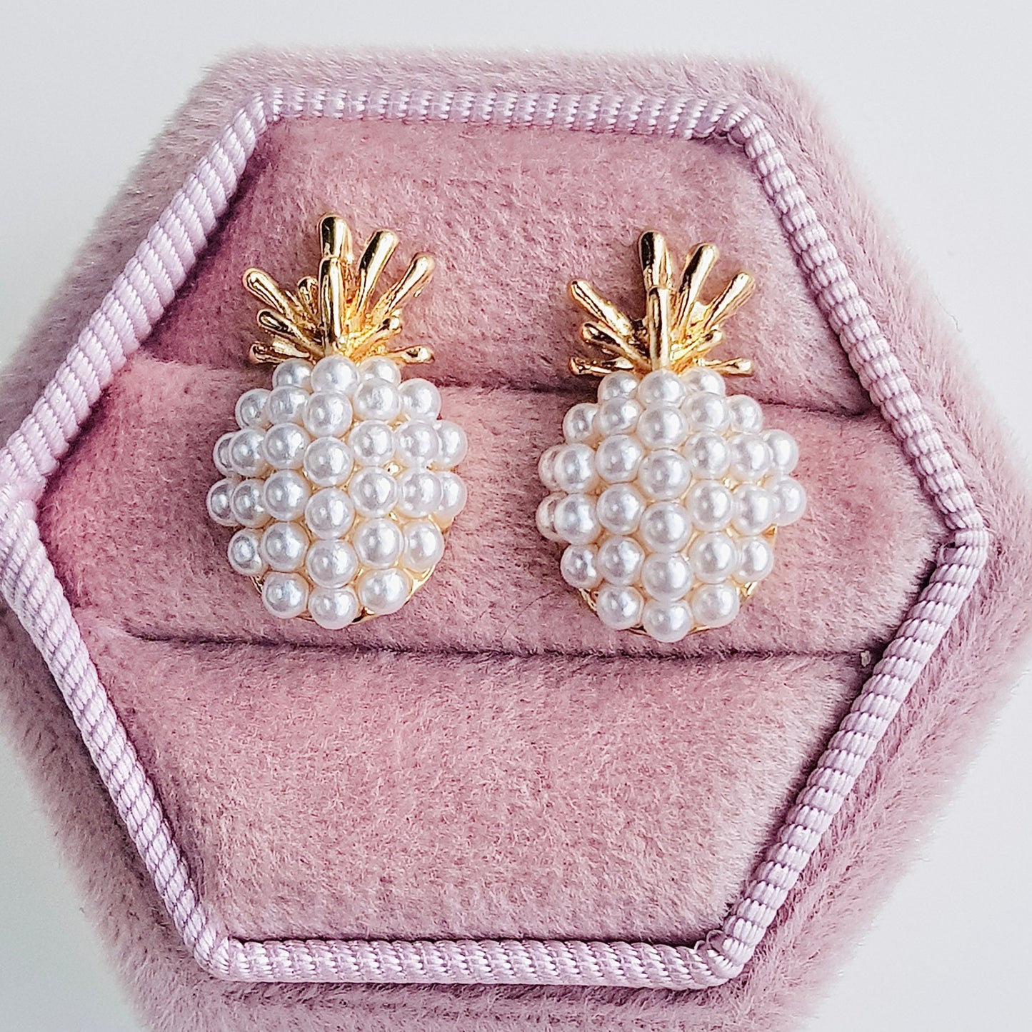 Pineapple Stud Earrings