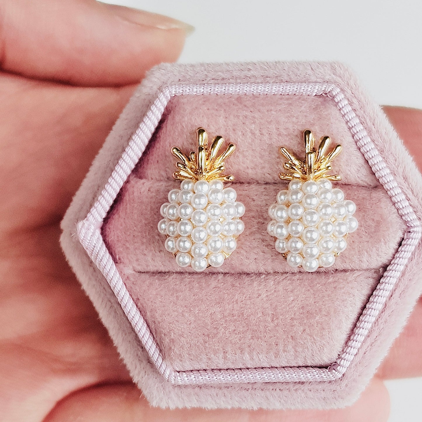 Pineapple Stud Earrings