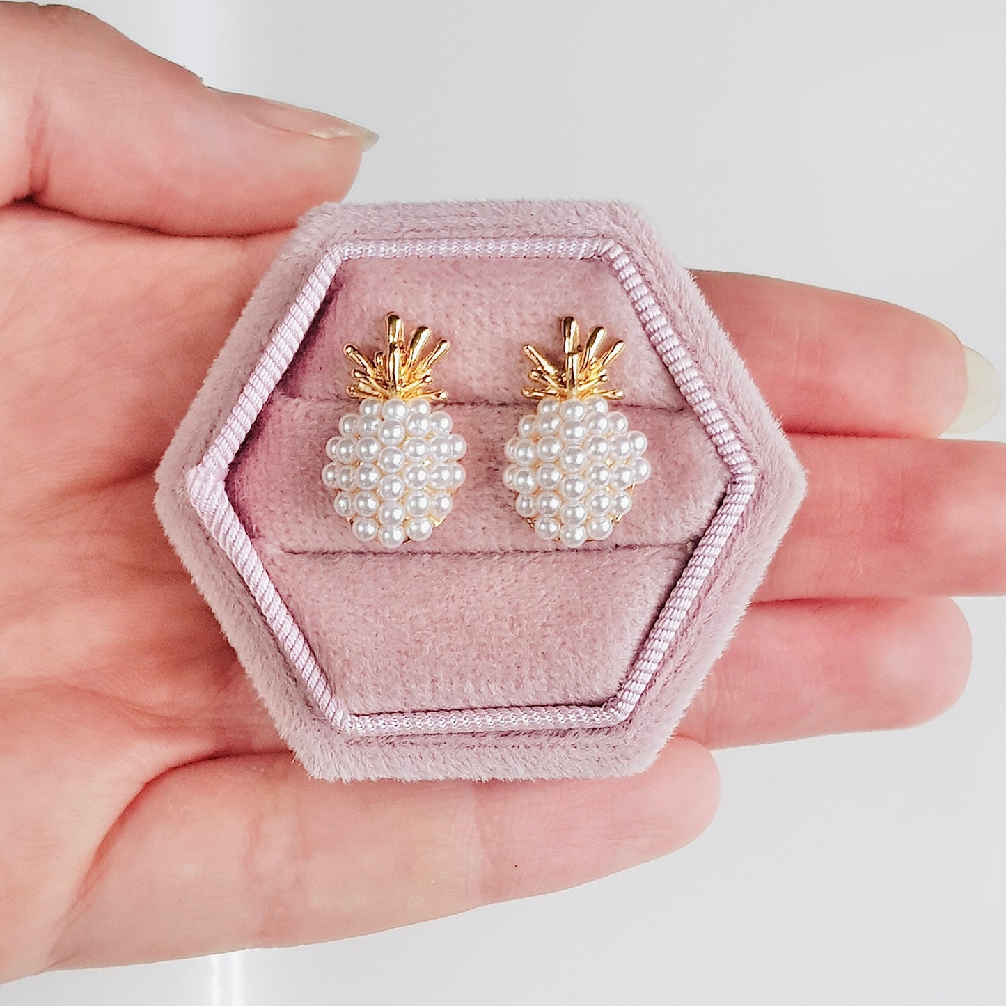 Pineapple Stud Earrings