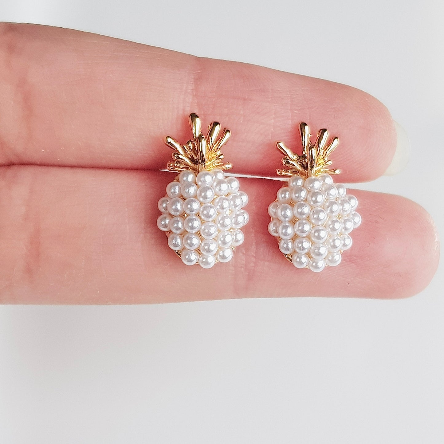 Pineapple Stud Earrings