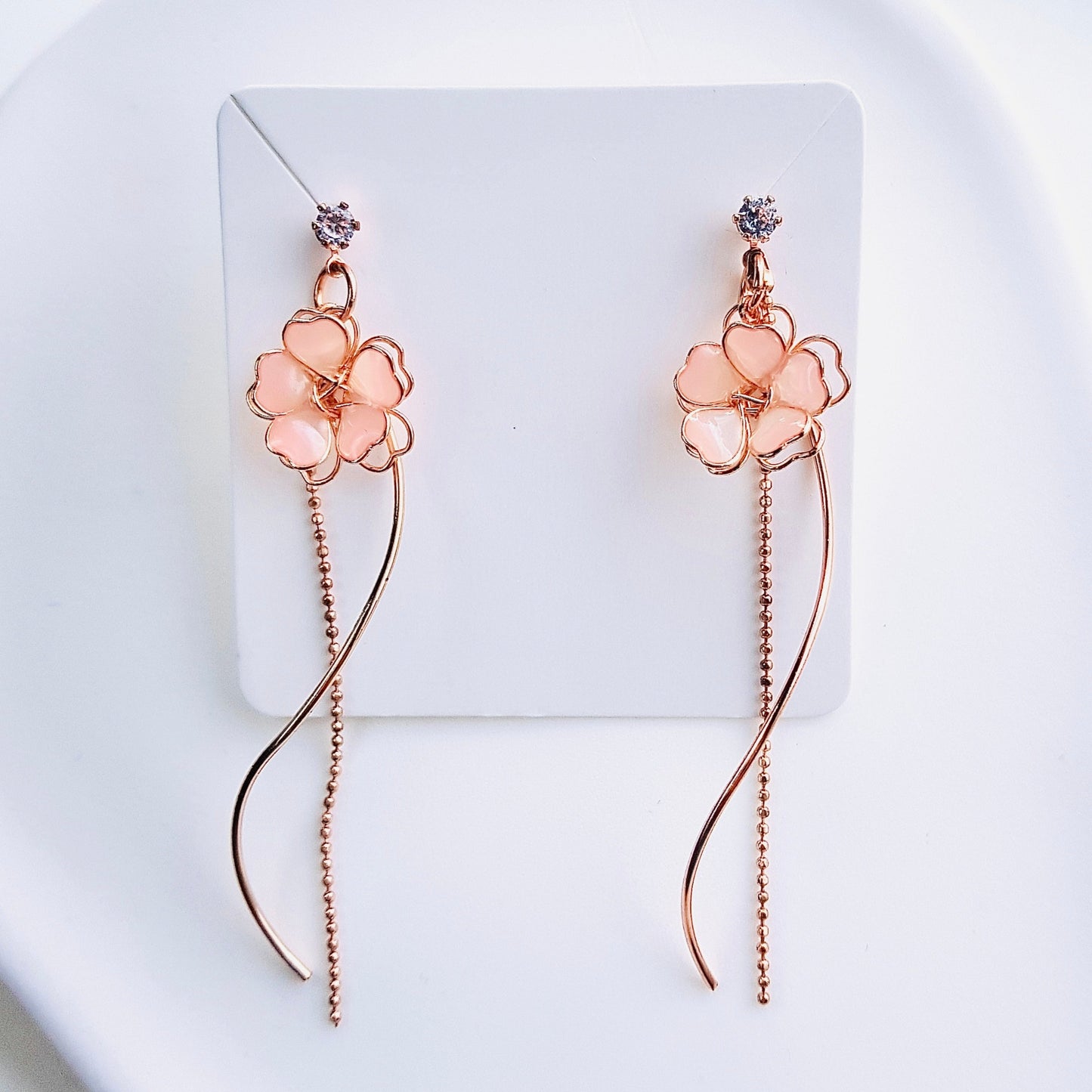 Sakura Flower Earrings