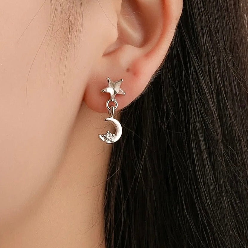 Moon Star earrings